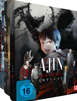 AJIN: DEMI-HUMAN - Movie-Trilogie - Gesamtausgabe - Steelcase-Edition - Blu-ray (Deutsch)