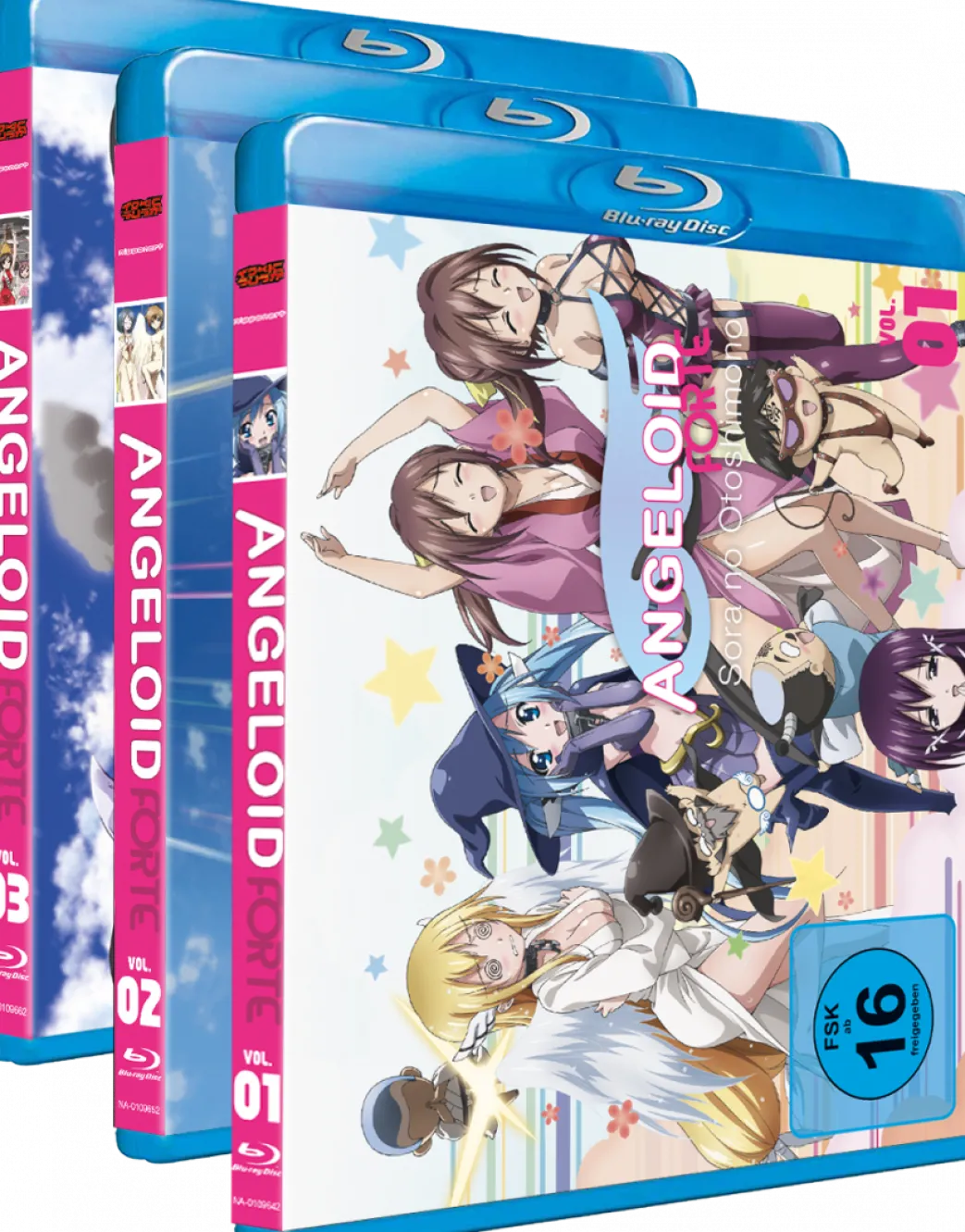 Angeloid - Sora no Otoshimono Forte - 2. Staffel - Gesamtausgabe ohne Schuber - Blu-ray (Deutsch)