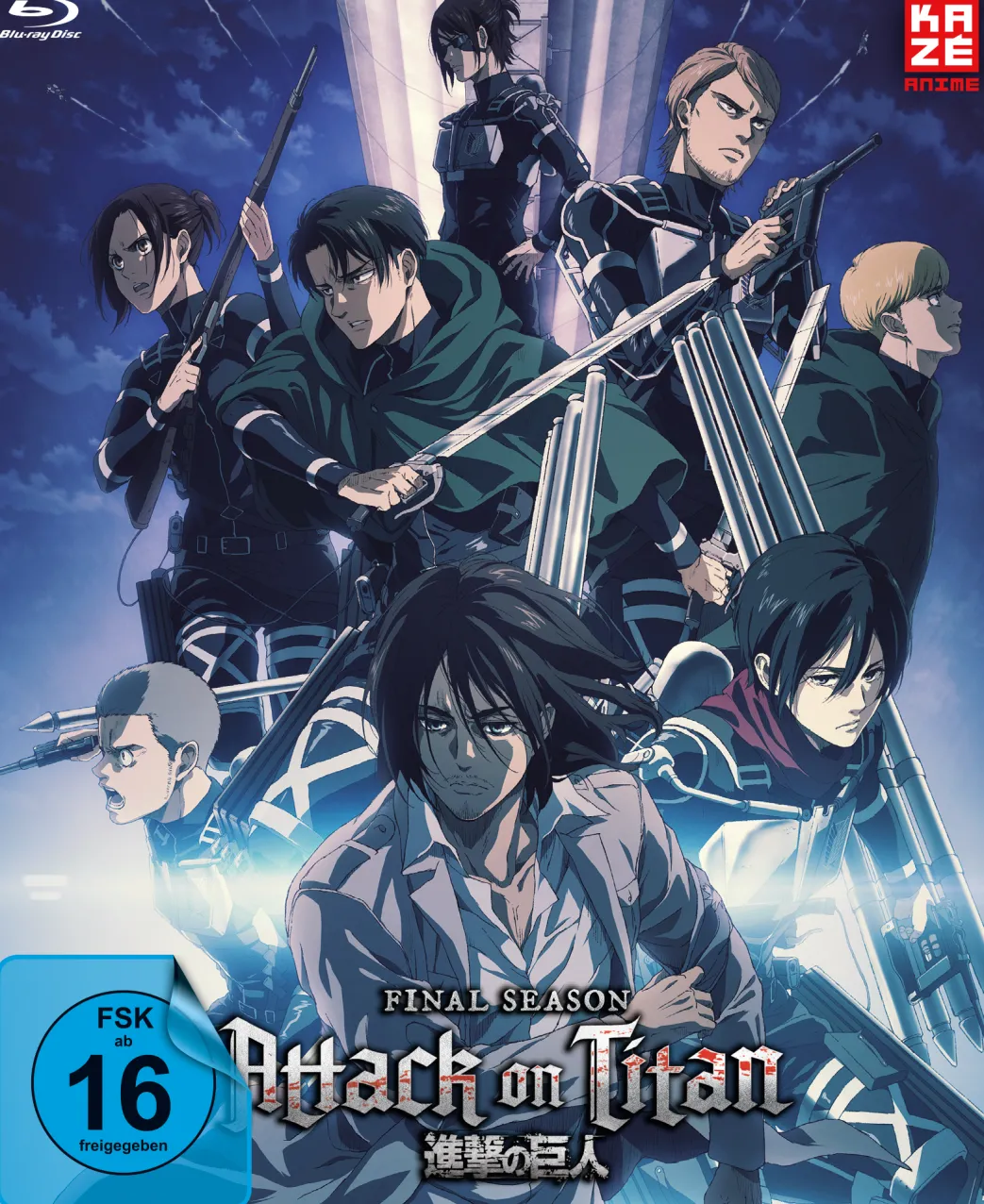 Attack on Titan Final Season - 4. Staffel - Blu-ray Band 1 - Limited Edition mit Sammelbox (Deutsch)