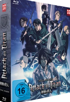 Attack on Titan Final Season - 4. Staffel - Blu-ray Band 1 - Limited Edition mit Sammelbox (Deutsch)