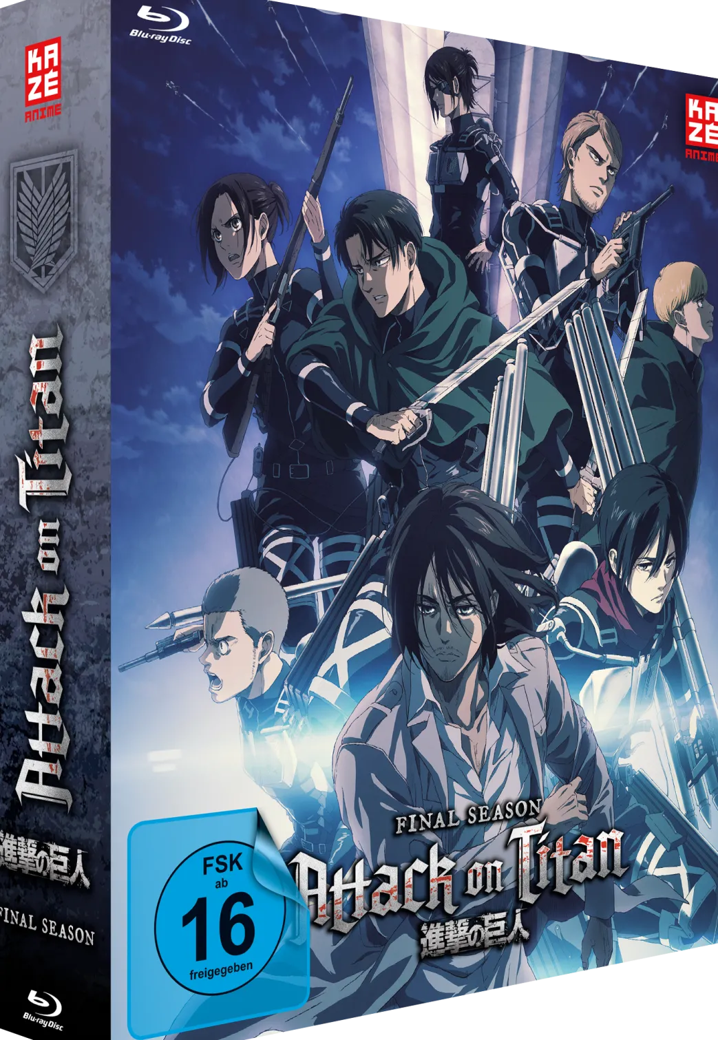 Attack on Titan Final Season - 4. Staffel - Blu-ray Band 1 - Limited Edition mit Sammelbox (Deutsch)