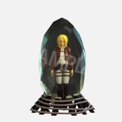 Attack on Titan &ndash; Annie Leonhart 3D-Kristallfigur
