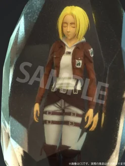 Attack on Titan &ndash; Annie Leonhart 3D-Kristallfigur