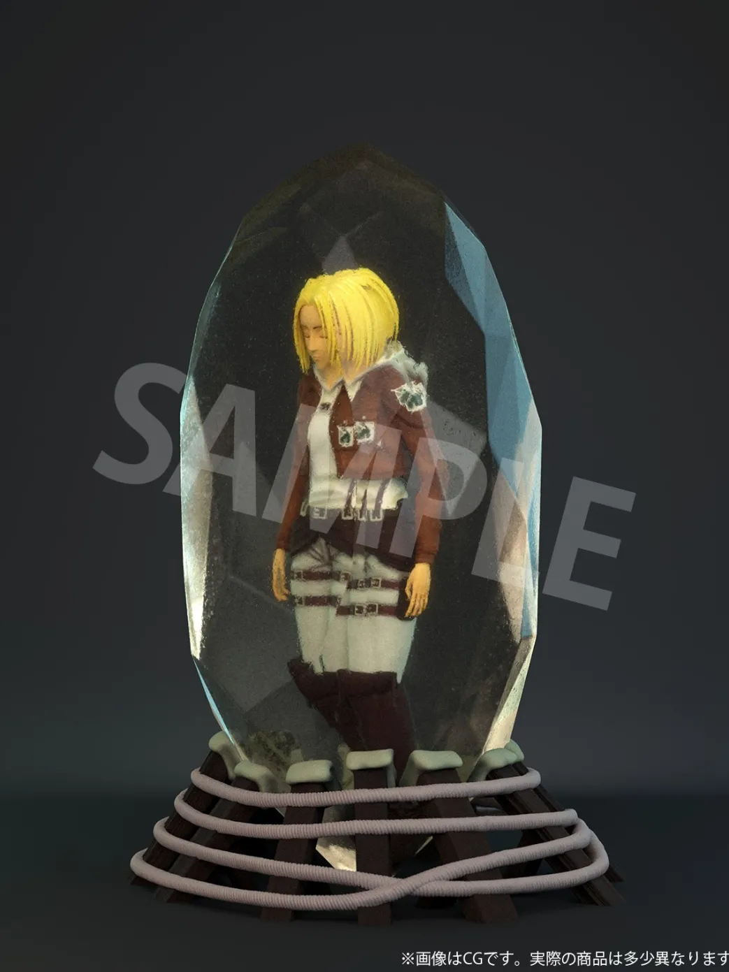 Attack on Titan – Annie Leonhart 3D-Kristallfigur