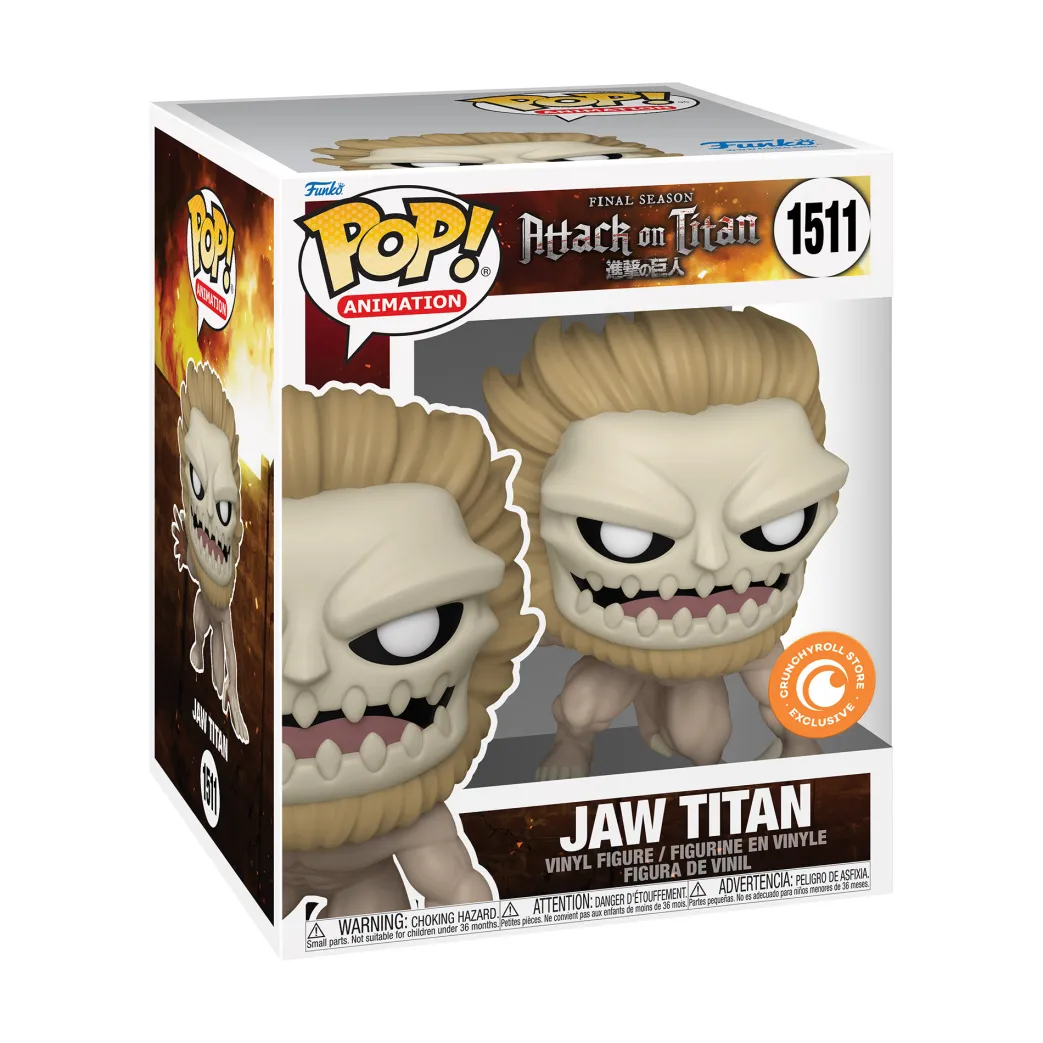 Attack on Titan – Jaw Titan Funko POP! Super – Crunchyroll Exklusiv