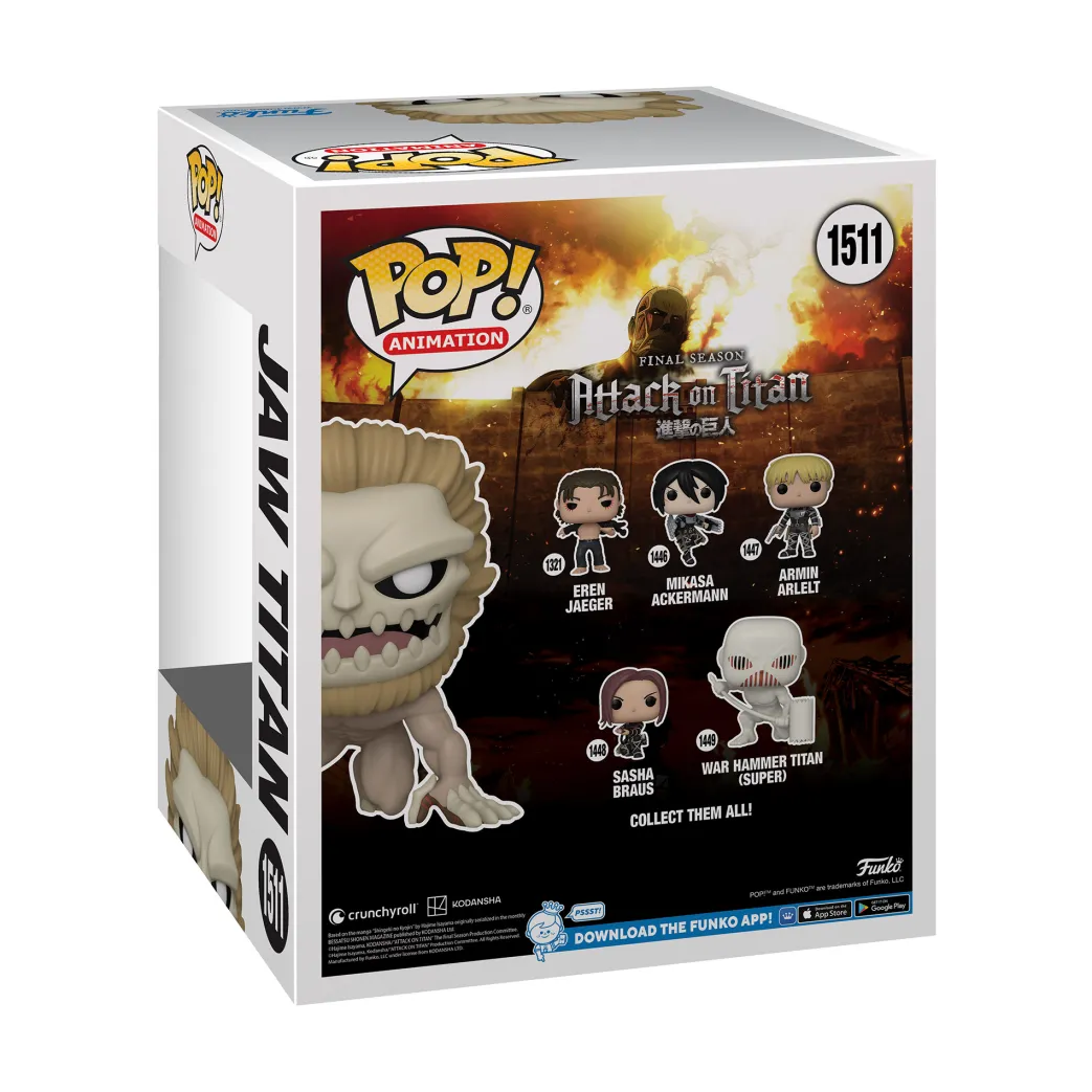 Attack on Titan – Jaw Titan Funko POP! Super – Crunchyroll Exklusiv