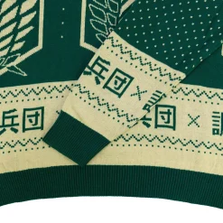 Attack On Titan - Scout Regiment Kanji Feiertagspullover - Crunchyroll Exklusiv!
