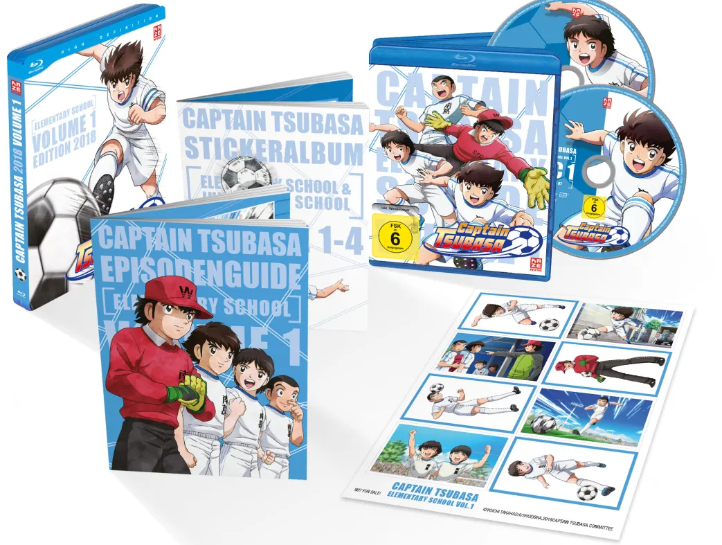 Captain Tsubasa 2018 - Box 1 - Elementary School Band 1 - Blu-ray (Deutsch)