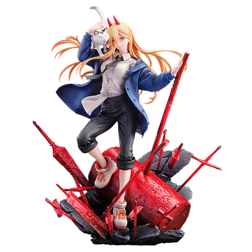 Chainsaw Man statuette 1/7 1/7 Power & Meowy 28 cm (Französisch)
