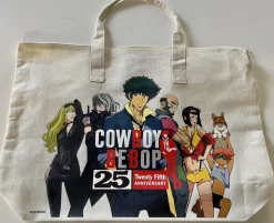 Cowboy Bebop &ndash; Beige Einkaufstasche zum 25-j&auml;hrigen Jubil&auml;um