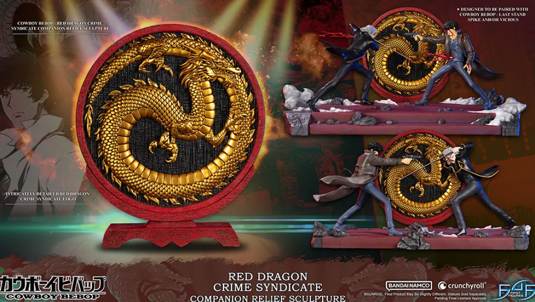 Cowboy Bebop - Red Dragon Crime Syndicate Figur