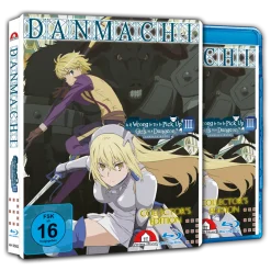 DanMachi - Is It Wrong to Try to Pick Up Girls in a Dungeon? - 3. Staffel - Blu-ray Band 3 - Collector's Edition (Deutsch)
