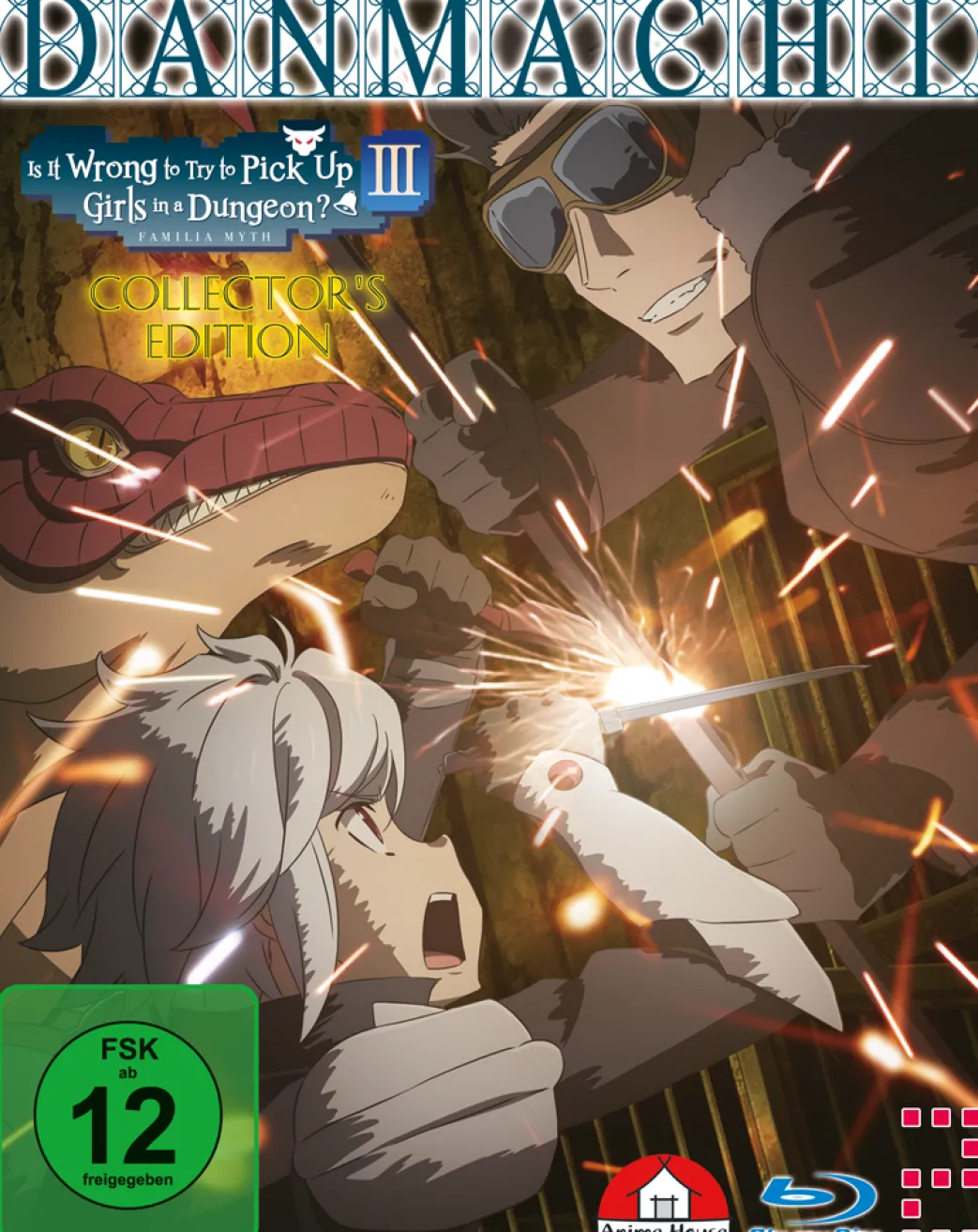DanMachi - Is It Wrong to Try to Pick Up Girls in a Dungeon? - 3. Staffel - Blu-ray Band 2 - Collector's Edition (Deutsch)