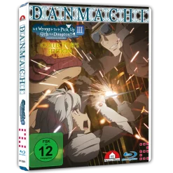 DanMachi - Is It Wrong to Try to Pick Up Girls in a Dungeon? - 3. Staffel - Blu-ray Band 2 - Collector's Edition (Deutsch)
