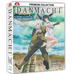 DanMachi - Is It Wrong to Try to Pick Up Girls in a Dungeon? - 1. Staffel - Premium-Gesamtausgabe - Blu-ray (Deutsch)