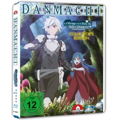 DanMachi - Is It Wrong to Try to Pick Up Girls in a Dungeon? - 3. Staffel - Blu-ray Band 1 - Collector's Edition (Deutsch)