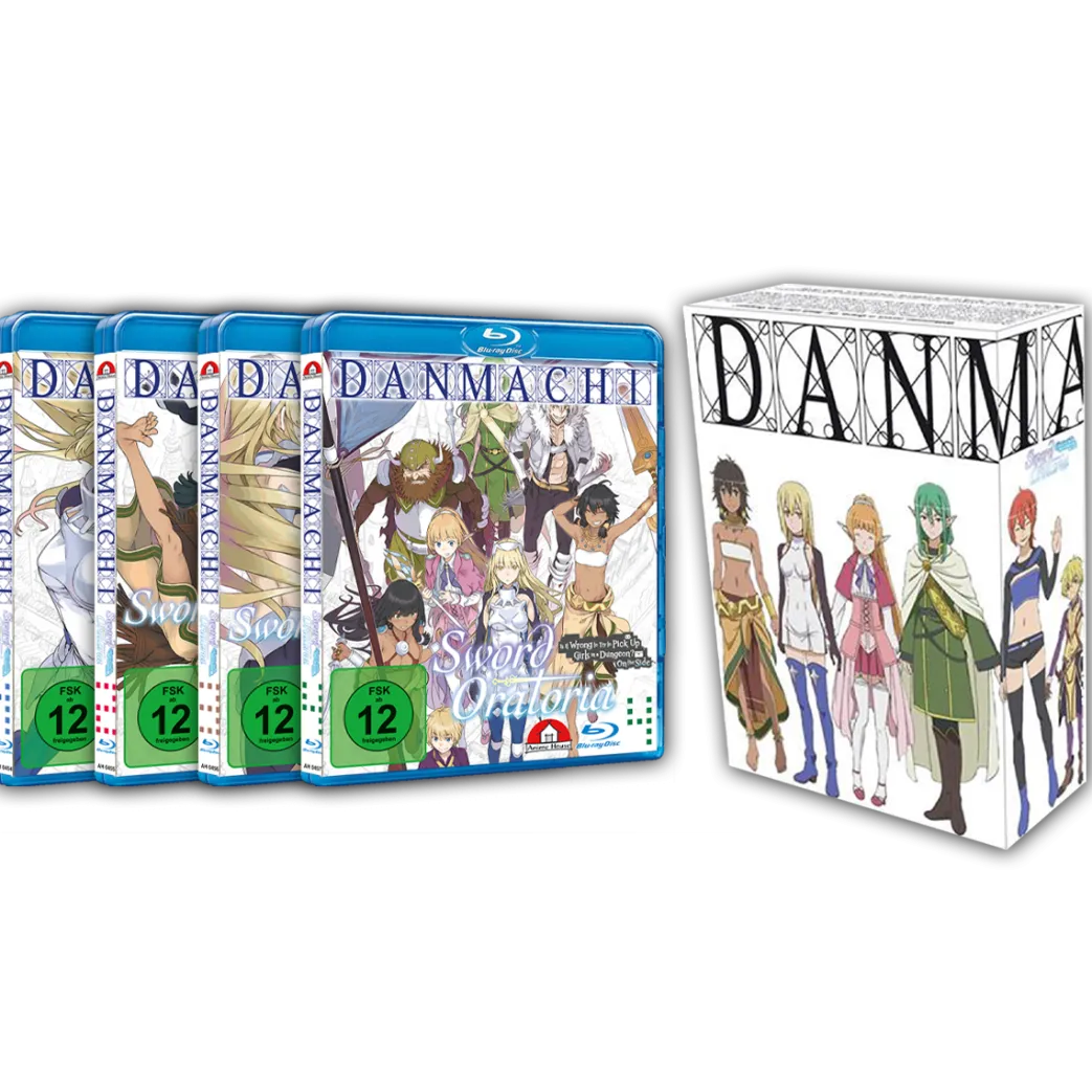 DanMachi - Sword Oratoria - Premium-Gesamtausgabe - Limited Edition - Blu-ray (Deutsch)