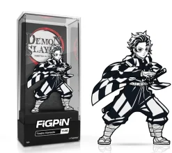 D&auml;monent&ouml;ter: Kimetsu no Yaiba &ndash; Tanjiro Kamado (B&W Variant Ver.) FiGPiN &ndash; Exklusiv bei Crunchyroll