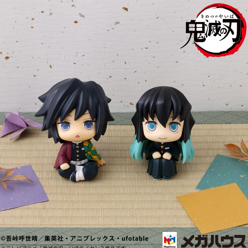 Dämonentöter – Giyu Tomioka & Muichiro Tokito Look Up Figurenset (Blank Stare & Smile Ver.) (mit Geschenk)