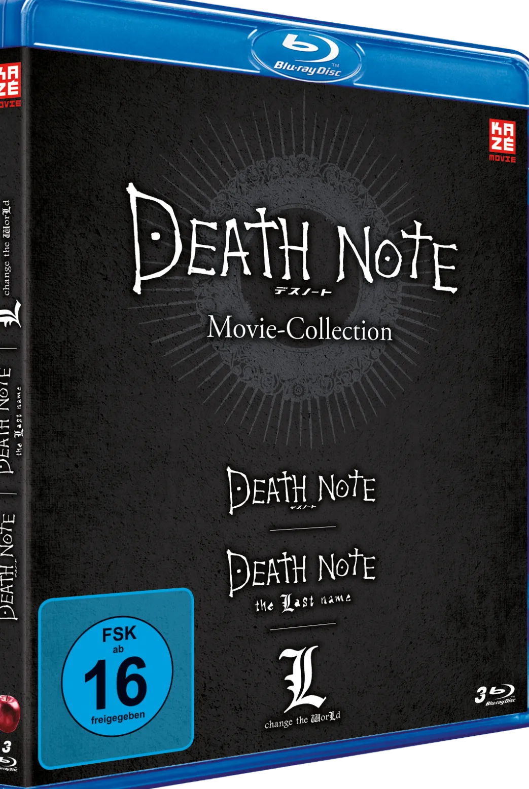 Death Note Movies 1-3: Death Note, Death Note: The Last Name, L: Change the World - Blu-ray (Deutsch)