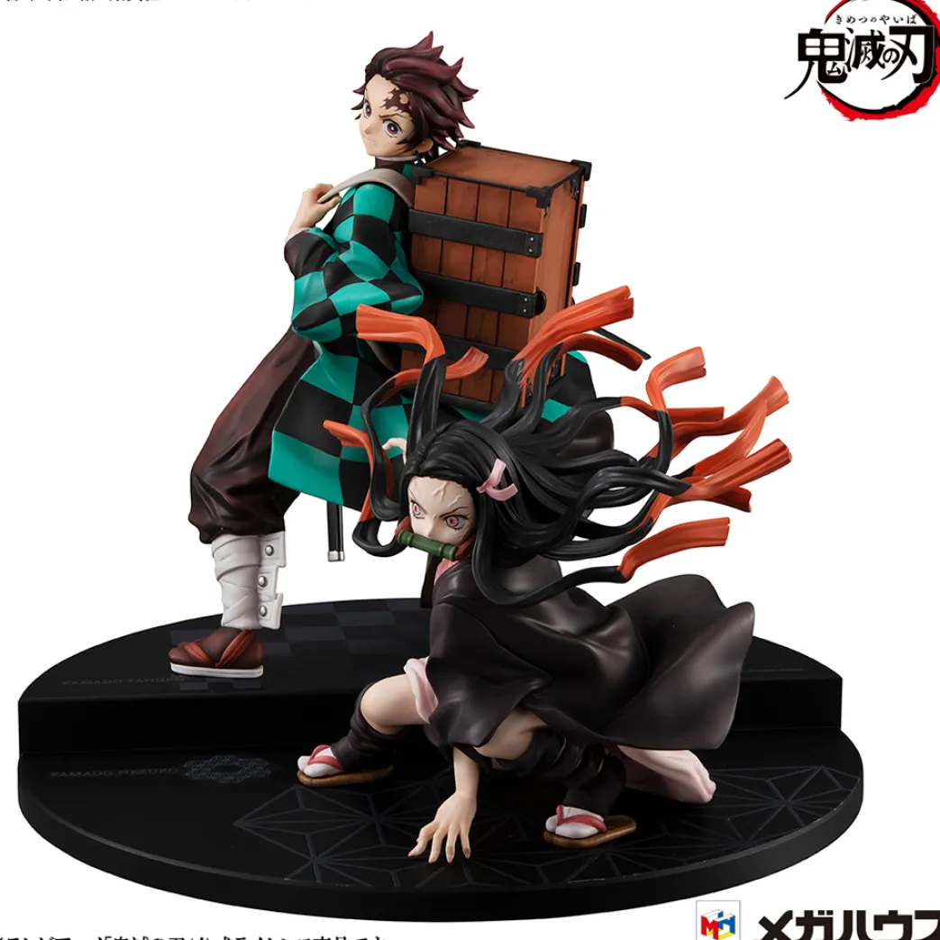Demon Slayer: Kimetsu No Yaiba � Tanjiro & Nezuko Kamado Precious GEM Series Figurenset