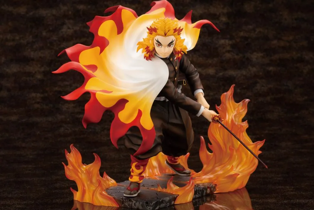 Demon Slayer: Kimetsu no Yaiba � Kyojuro Rengoku ARTFX J-Figur im Ma�stab 1:8