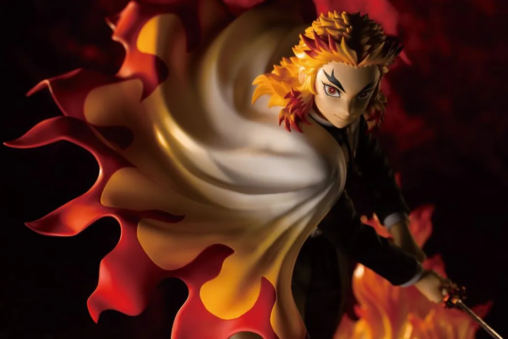 Demon Slayer: Kimetsu no Yaiba � Kyojuro Rengoku ARTFX J-Figur im Ma�stab 1:8