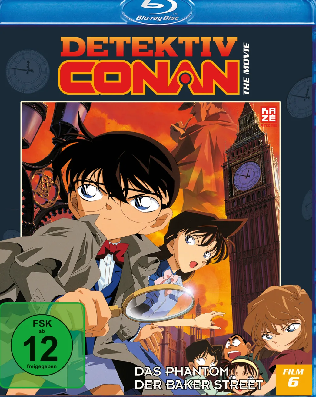Detektiv Conan - 6. Film: Das Phantom der Baker Street - Blu-ray (Deutsch)