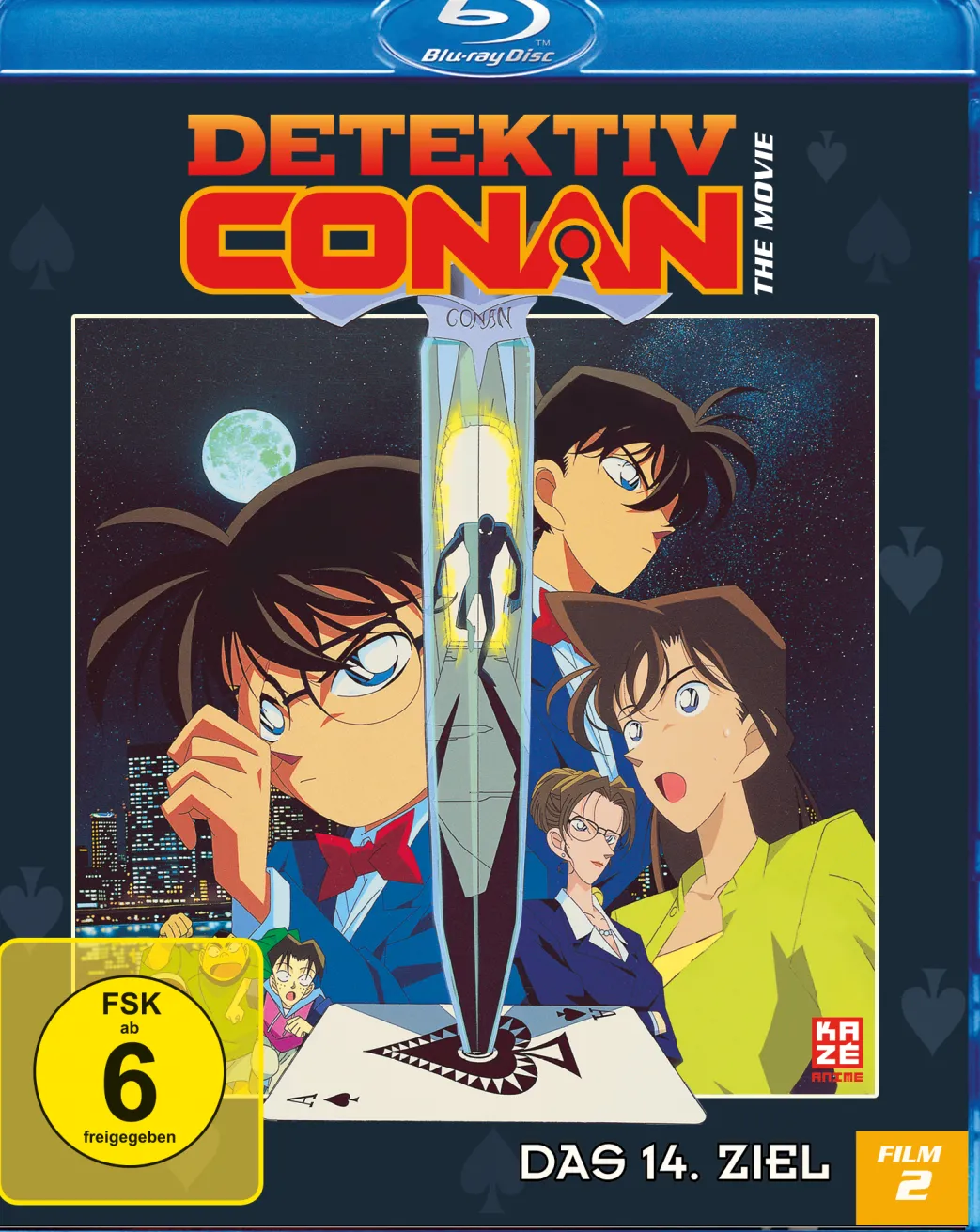 Detektiv Conan - 2. Film: Das 14. Ziel - Blu-ray (Deutsch)