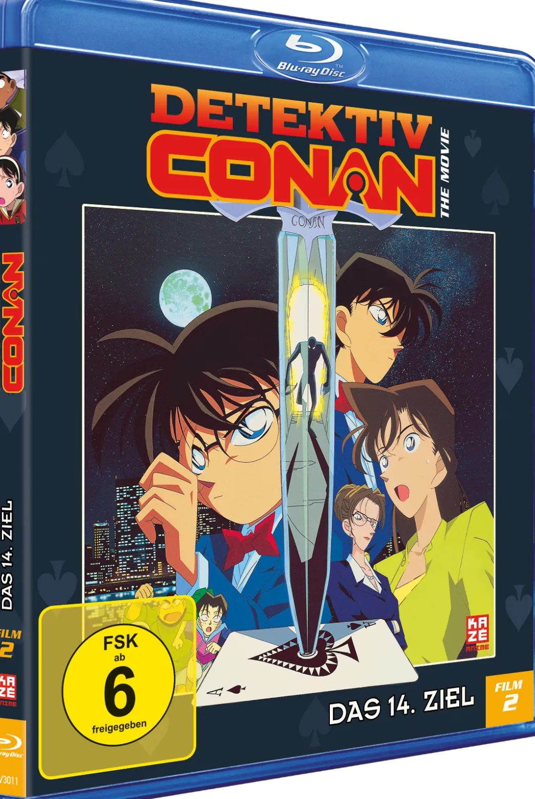 Detektiv Conan - 2. Film: Das 14. Ziel - Blu-ray (Deutsch)