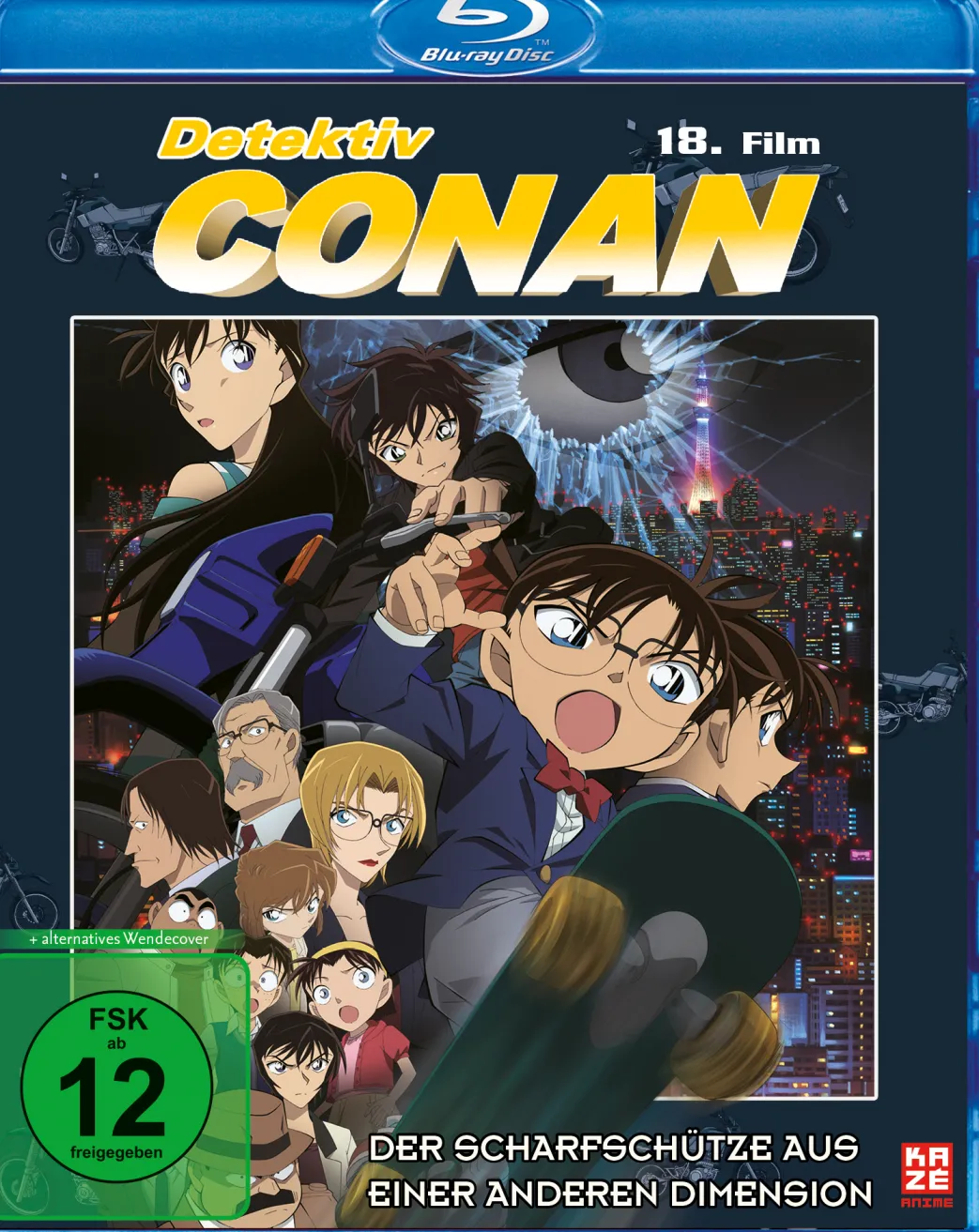 Detektiv Conan - 18. Film: Der Scharfschütze aus einer anderen Dimension - Blu-ray (Deutsch)