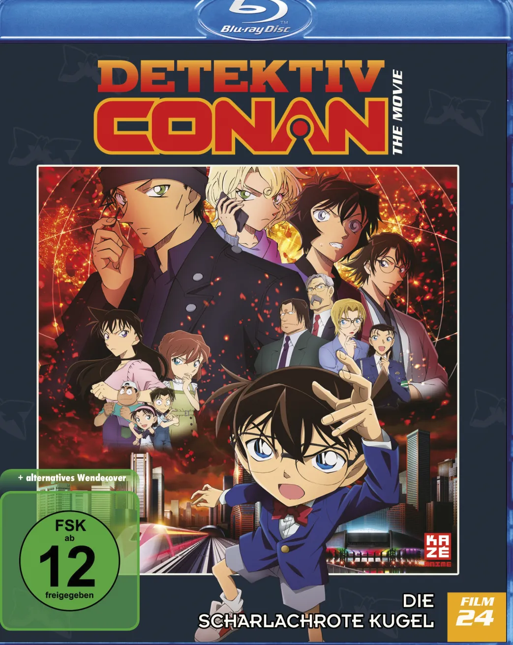 Detektiv Conan - The Movie (24) - Die scharlachrote Kugel - Blu-ray (Deutsch)