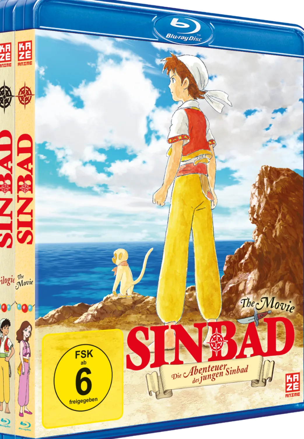Die Abenteuer des jungen Sinbad - Trilogie & Movie - Gesamtausgabe ohne Schuber - Blu-ray (Deutsch)