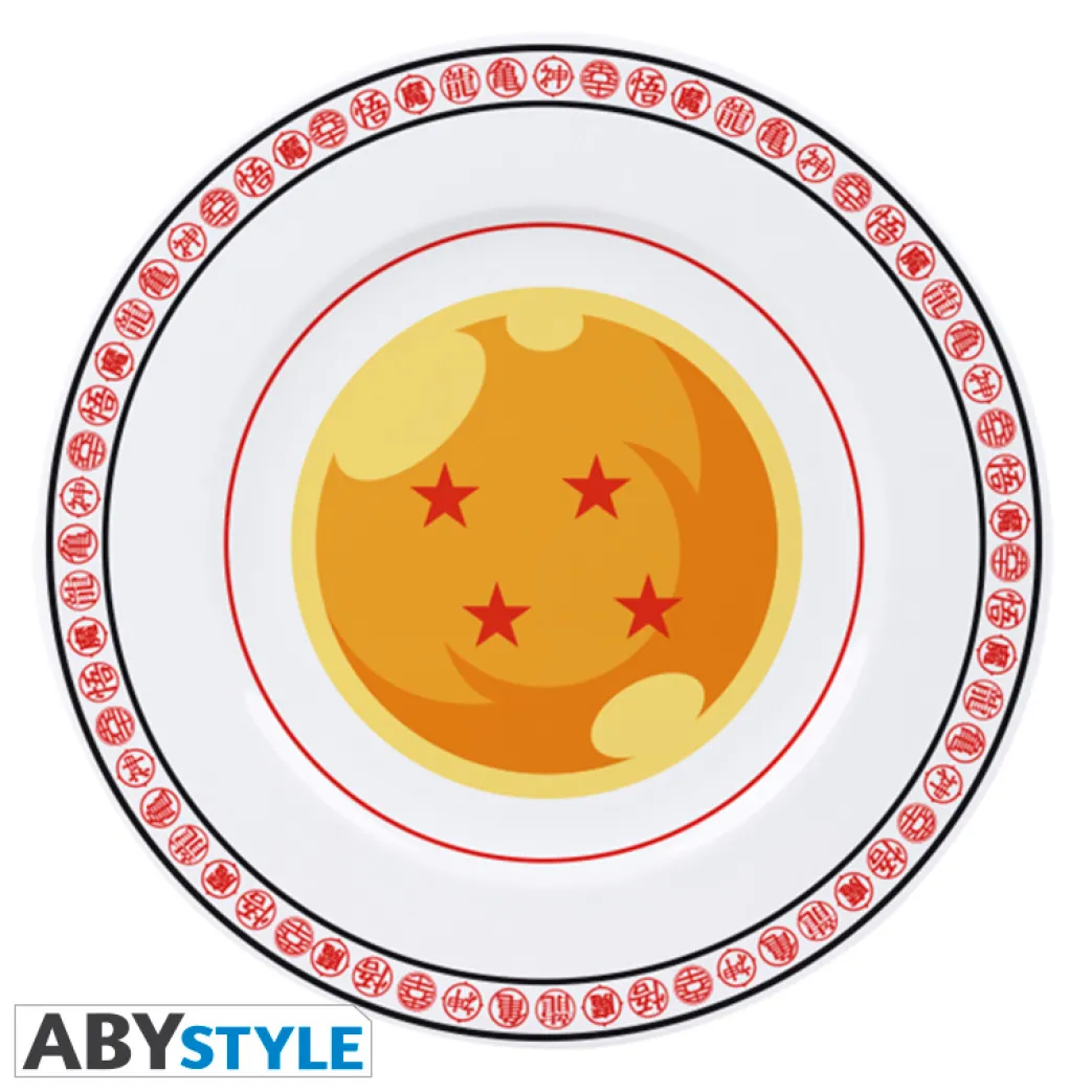 Dragon Ball - Set Of 4 Plates - Emblèmes