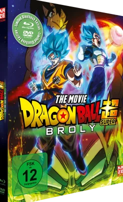 Dragonball Super: Broly - Limited Steelbook Edition - Blu-ray + DVD (Deutsch)
