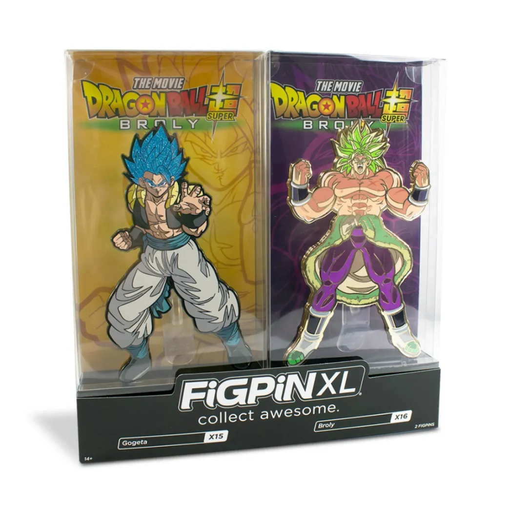 Dragon Ball Super - Gogeta & Broly FiGPiN 2-Pack (XL) (#X15 & #X16)