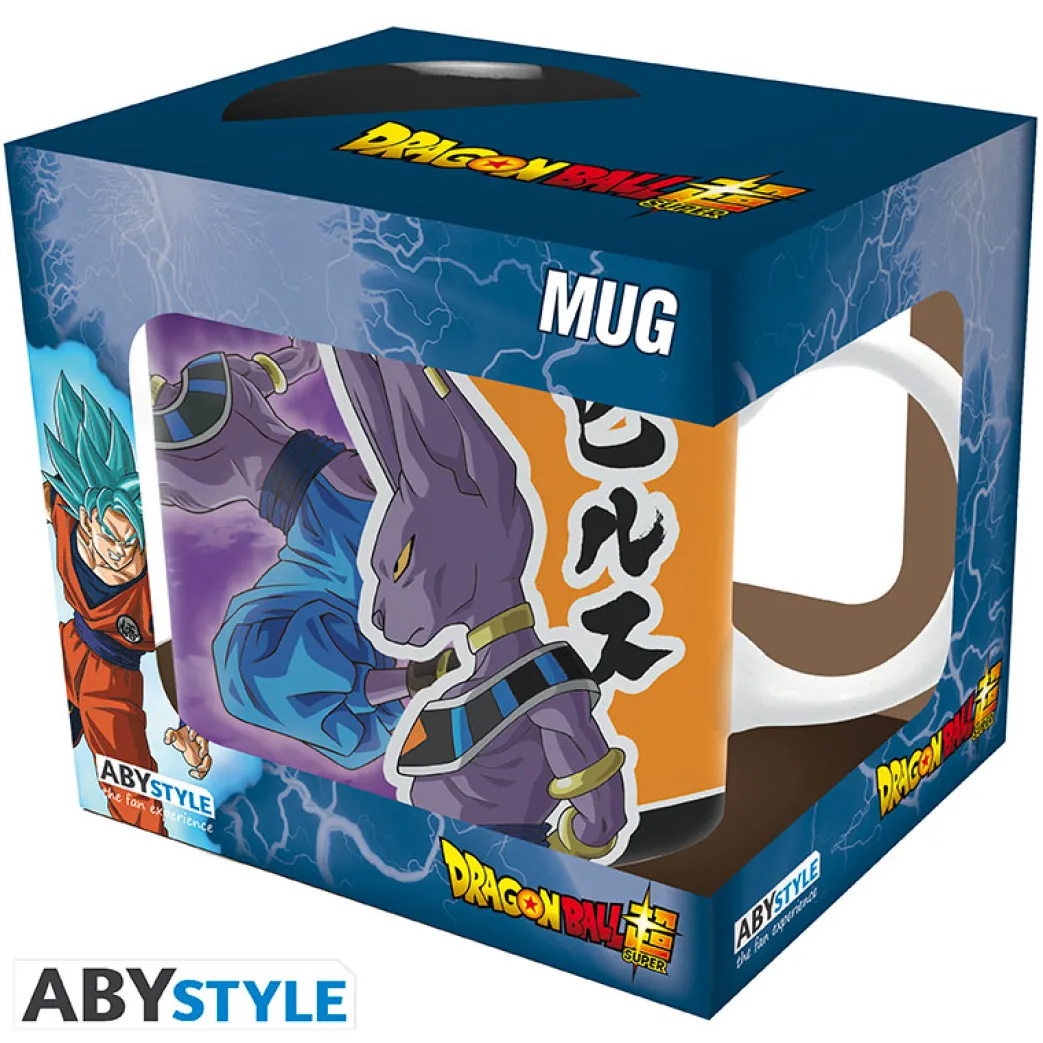 Dragon Ball Super - Mug - 320 Ml - Beerus Vs Goku - Subli