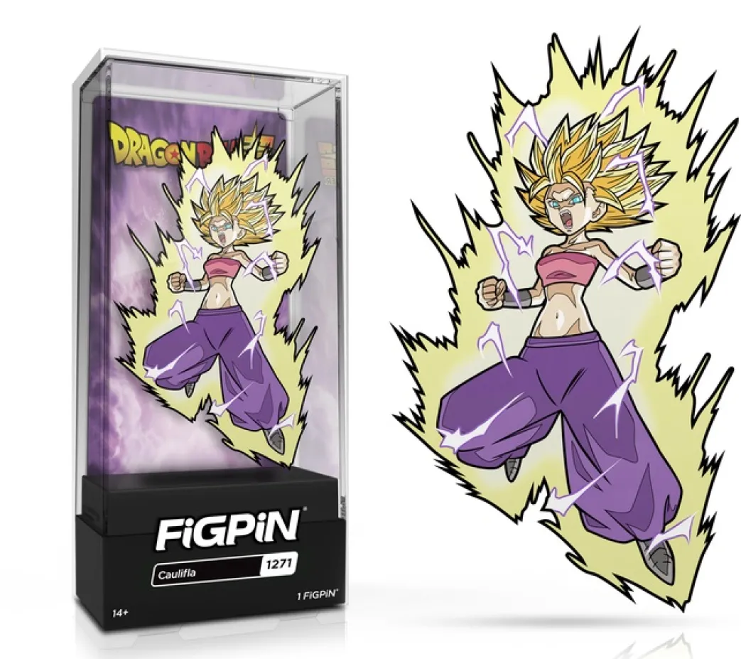 Dragon Ball Super – Super Saiyajin Caulifla FiGPiN – Exklusiv bei Crunchyroll