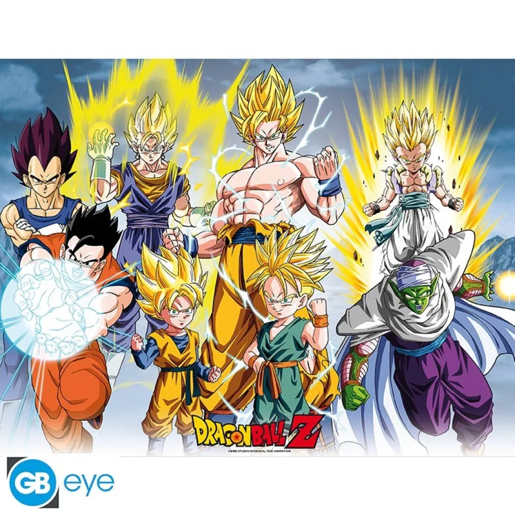Dragon Ball Z - Set 2 Chibi Posters - Groups (52x38cm)