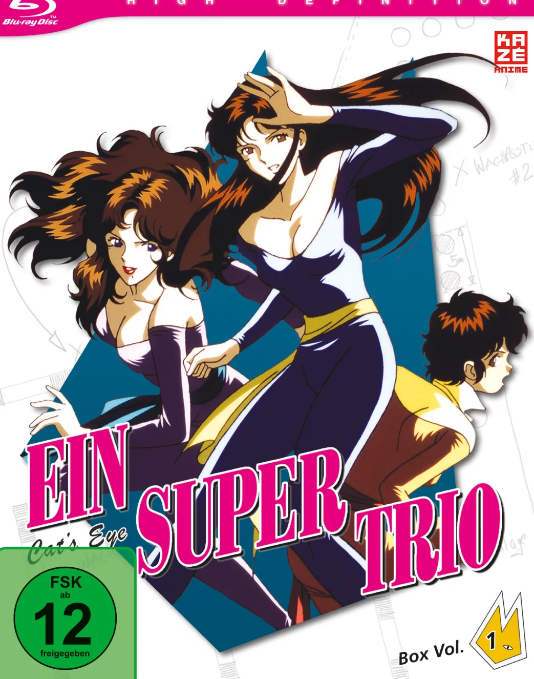 Ein Supertrio - Cat's Eye - Blu-ray Gesamtausgabe Teil 1 (Deutsch)
