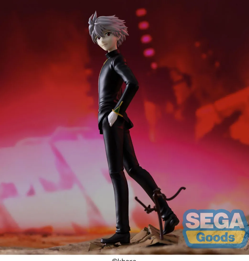 Evangelion: 3.0+1.0 Thrice Upon a Time statuette PVC Vignetteum SPM Kaworu Nagisa Commander Suit Ver. 19 cm (Französisch)