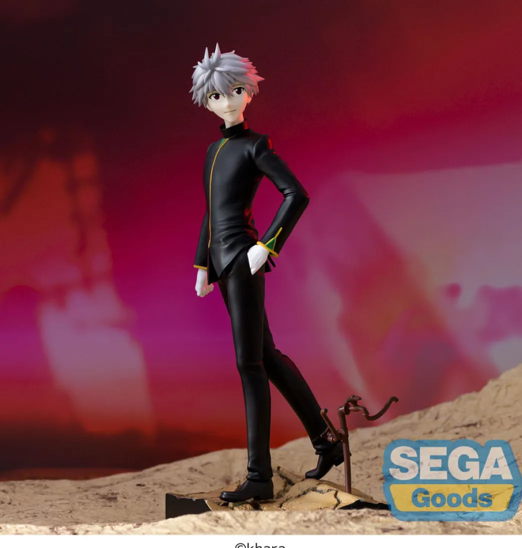 Evangelion: 3.0+1.0 Thrice Upon a Time statuette PVC Vignetteum SPM Kaworu Nagisa Commander Suit Ver. 19 cm (Französisch)