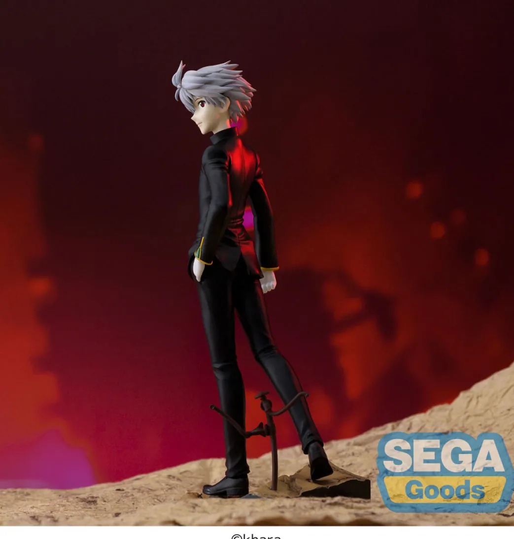 Evangelion: 3.0+1.0 Thrice Upon a Time statuette PVC Vignetteum SPM Kaworu Nagisa Commander Suit Ver. 19 cm (Französisch)