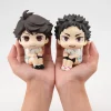 Haikyu!! - Toru Oikawa & Hajime Iwaizumi Look Up Figurenset (Uniformversion) (mit Geschenk)