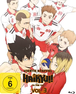 Haikyu!!: To the Top - 4. Staffel - Band 3 + OVA zur Staffel 1 - Blu-ray (Deutsch)