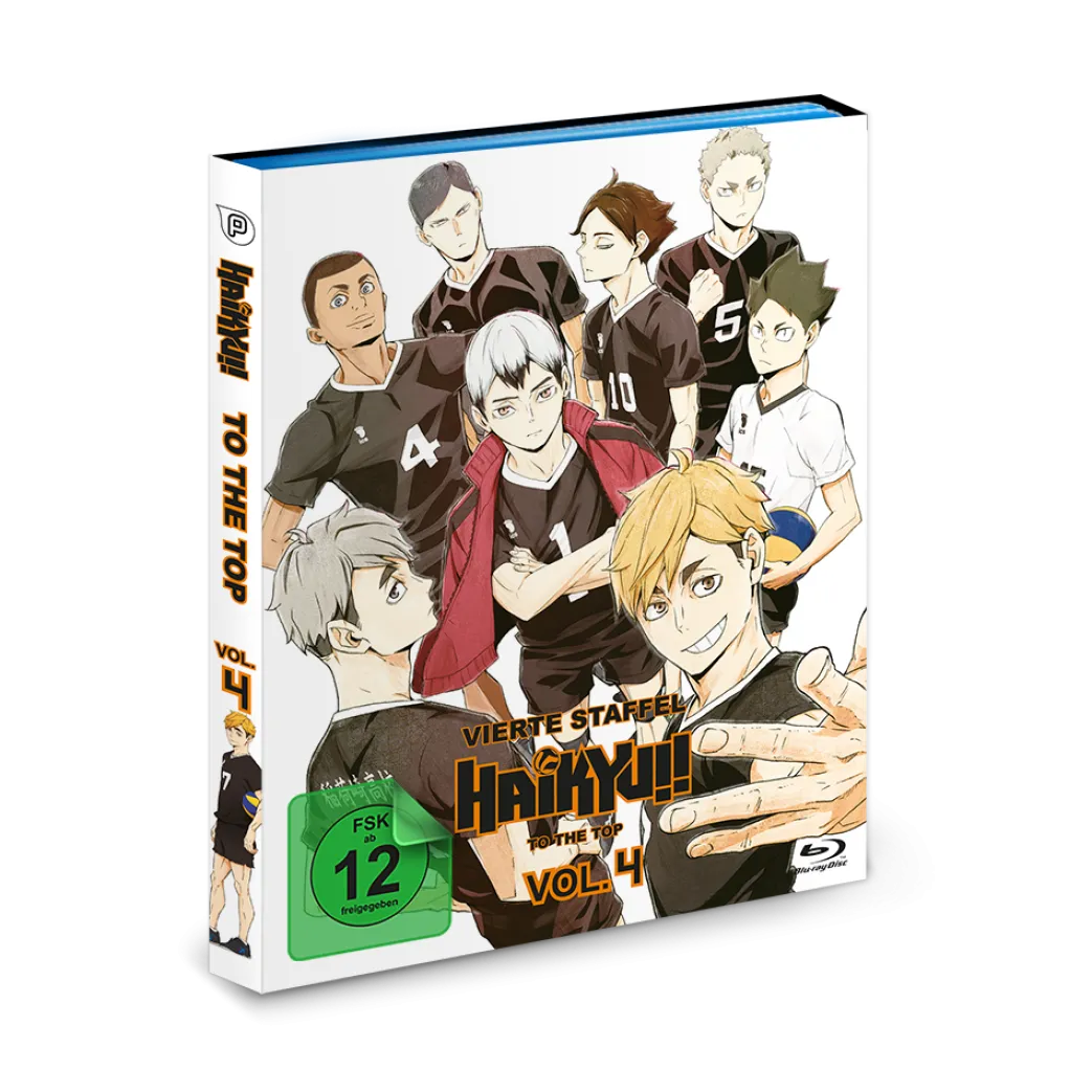 Haikyu!!: To the Top - 4. Staffel - Band 4 + OVA zur Staffel 2 & 3 - Blu-ray (Deutsch)