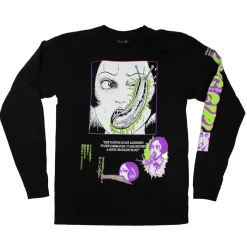 Junji Ito - Scattered Slug Girl Long Sleeve T-Shirt
