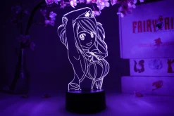 Lucy Heartfilia Smiling Fairy Tail Otaku Lampe