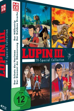 LUPIN III. - TV-Special Collection (4 TV-Specials) - Blu-ray (Deutsch)