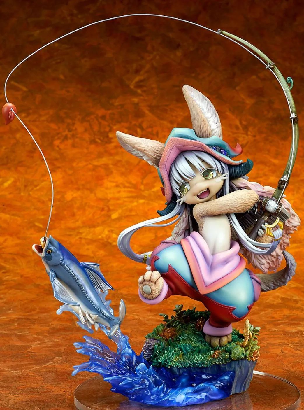 Made in Abyss statuette PVC 1/8 Nanachi Gankimasu Fishing 23 cm (Französisch)